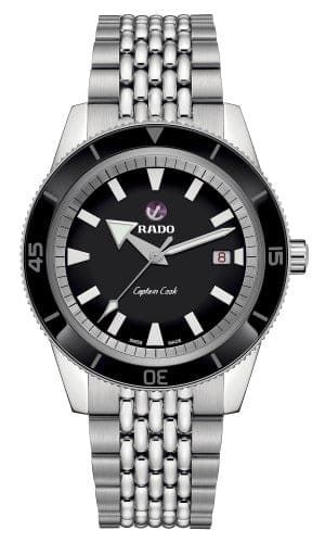 Rado HyperChrome Captain Cook 42 Stainless Steel / Black / Bracelet