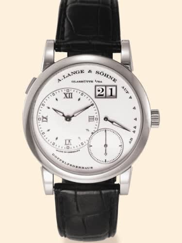 A. Lange & Söhne Lange 1 Platinum Cellini