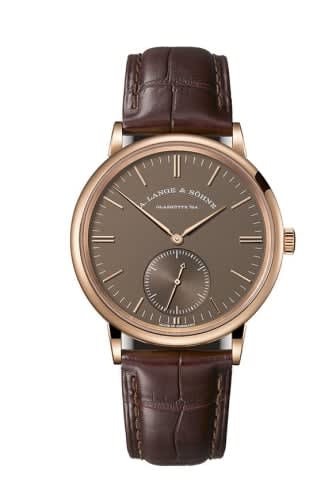 A. Lange & Söhne Saxonia Automatik Pink Gold / Terra Brown Ginza