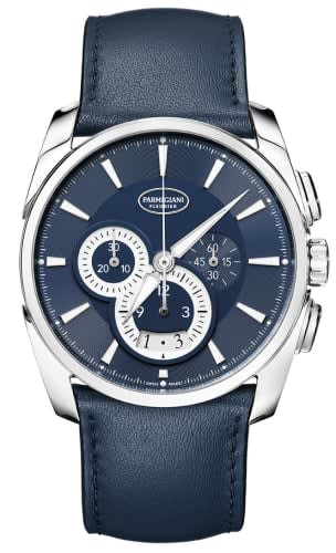 Parmigiani Fleurier Tonda Metrographe Stainless Steel / Blue Abyss / Strap