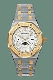 Audemars Piguet Royal Oak 25594 Moon Phase Stainless Steel / Yellow Gold / White