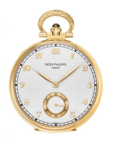 Patek Philippe Pocket Watch Lepine Yellow Gold / Yosemite Valley