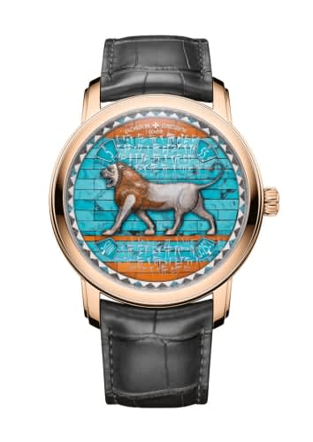 Vacheron Constantin Métiers d'Art Tribute To Great Civilisations Lion de Darius
