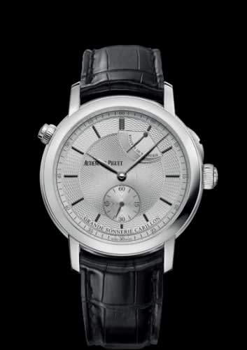 Audemars Piguet Jules Audemars 26344 Grande Sonnerie Carillon Platinum / Silver