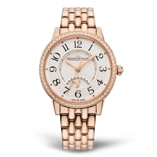 Jaeger-LeCoultre Rendez-Vous Night &amp; Day Medium Pink Gold - Diamond / Silver / Bracelet