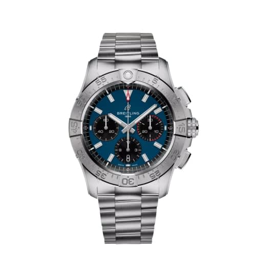 Breitling Avenger B01 Chronograph 42 Stainless Steel / Blue / Bracelet