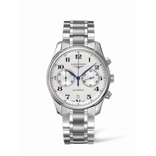 Longines Master Collection Chronograph 40 Stainless Steel / Silver / Bracelet