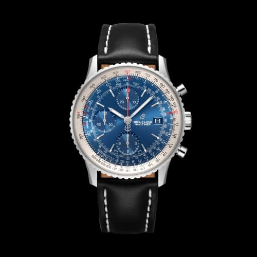 Breitling Navitimer 1 Chronograph 41 Stainless Steel / Blue / Calf / Folding