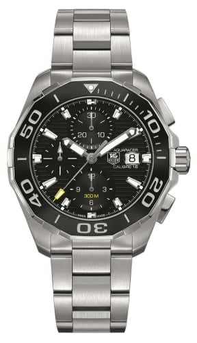 TAG Heuer Aquaracer 300M Calibre 16 43 Stainless Steel / Black / Bracelet