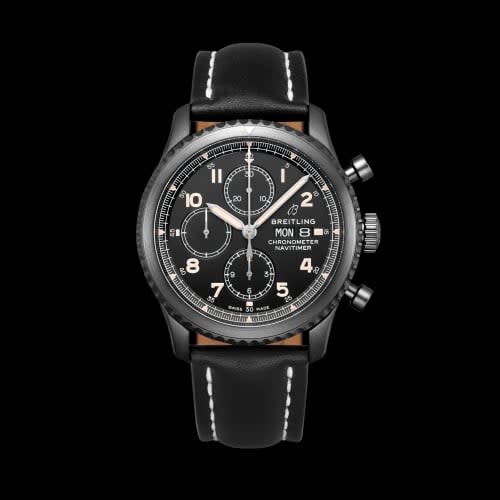Breitling Navitimer 8 Chronograph 43 Blacksteel / Black / Black Calf