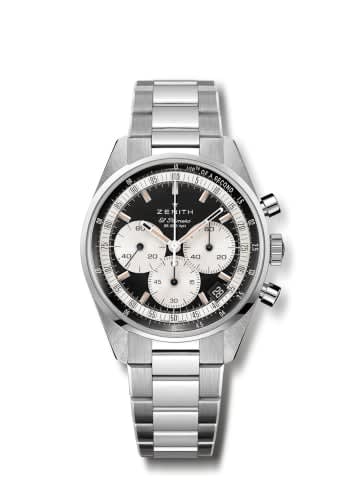 Zenith Chronomaster Original Stainless Steel / Black / Bracelet
