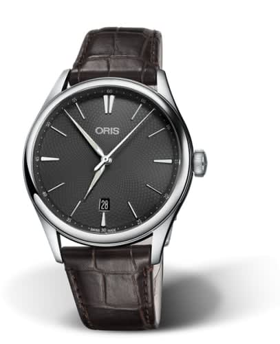 Oris Artelier Date 40 Stainless Steel / Grey