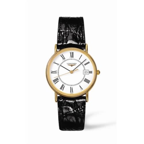 Longines Presence 33 Quartz Yellow Roman