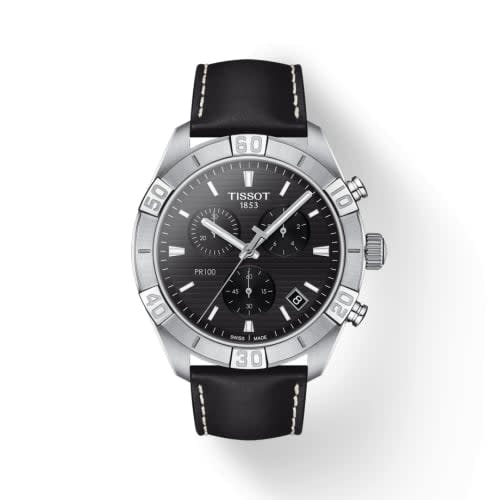 Tissot PR 100 Sport Gent Chronograph Stainless Steel / Black
