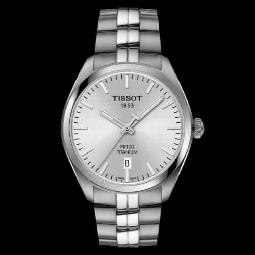 Tissot PR 100 Quartz 39 Titanium / Silver / Bracelet