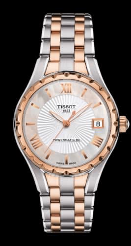 Tissot Lady 80 Automatic Stainless Steel / PVD Gold / MOP