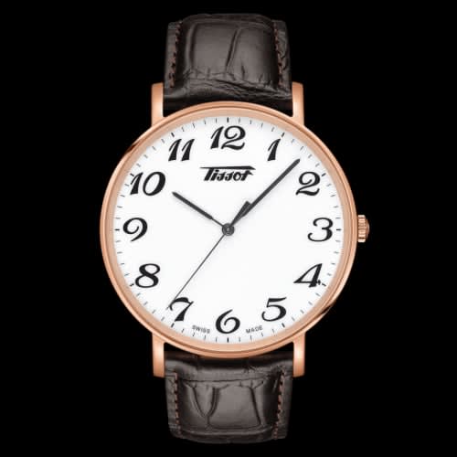 Tissot Everytime Large Rose Gold PVD / White / Strap