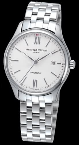 Frederique Constant Index Automatic Stainless Steel / Silver / Bracelet