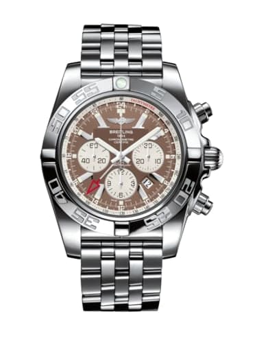 Breitling Chronomat 47 GMT Stainless Steel / Metallica Brown / Bracelet