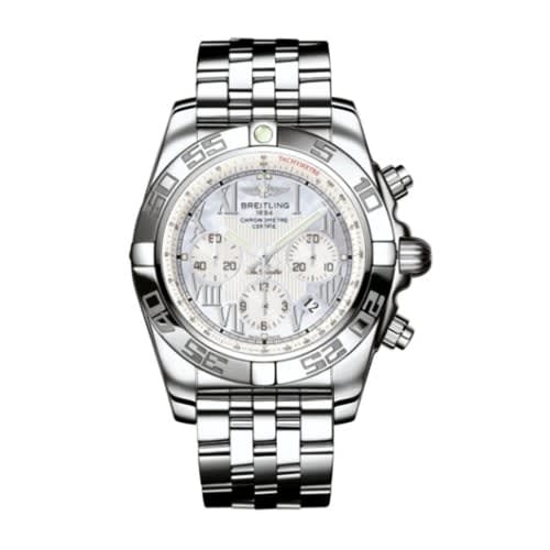 Breitling Chronomat 44 Stainless Steel / Pearl Roman / Bracelet
