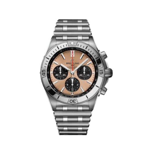 Breitling Chronomat B01 42 Stainless Steel / Copper / Rouleaux