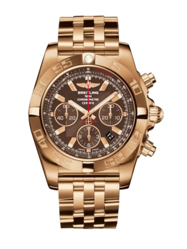 Breitling Chronomat 44 Rose Gold / Metallica Brown / Bracelet