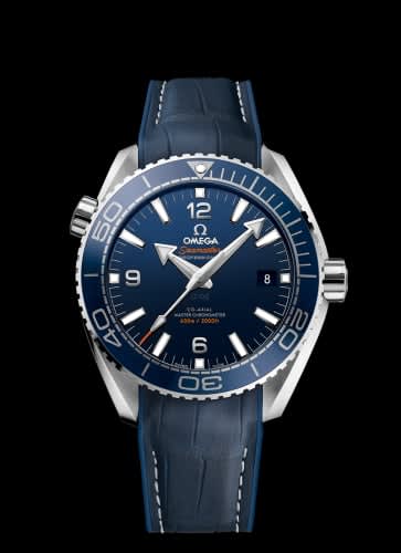 Omega Seamaster Planet Ocean 600M Co-Axial 43.5 Master Chronometer Stainless Steel / Blue / Alligator