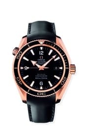 Omega Seamaster Planet Ocean 600M Co-Axial 42 Red Gold / Black / Rubber