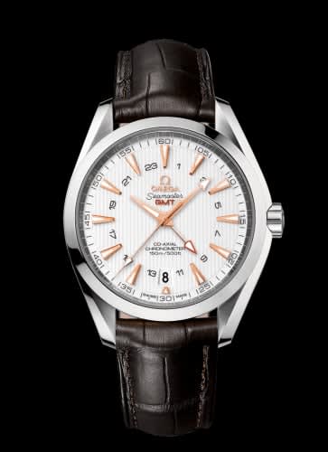 Omega Seamaster Aqua Terra 150M Co-Axial 43 GMT Stainless Steel / Silver