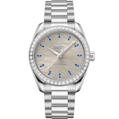 Omega Seamaster Aqua Terra 150M Master Chronometer 34 Canopus Gold - Diamond / Silver