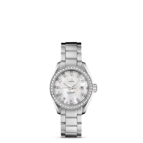 Omega Seamaster Aqua Terra 150M Quartz 30 Stainless Steel / Diamond / MOP / Bracelet