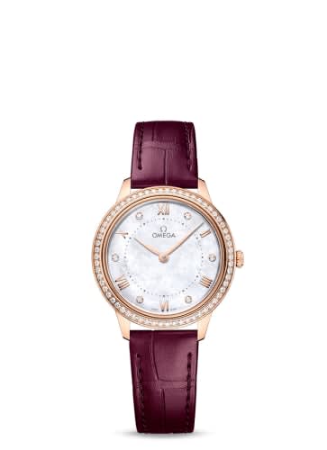 Omega De Ville Quartz 30 Sedna Gold - Diamond / MOP - Diamond