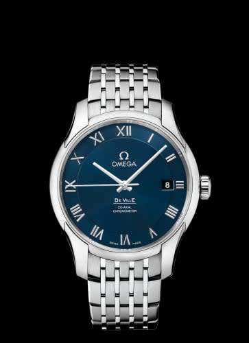 Omega De Ville Co-Axial 41 Stainless Steel / Blue / Bracelet