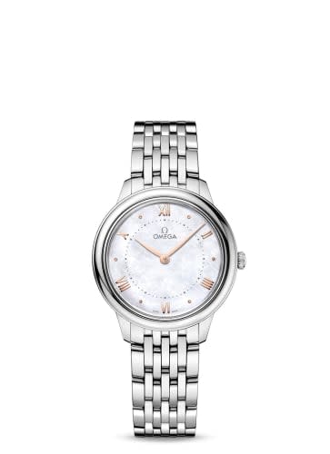 Omega De Ville Quartz 30 Stainless Steel / MOP / Bracelet