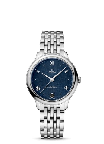 Omega De Ville Master Chronometer 34 Stainless Steel / Blue / Bracelet