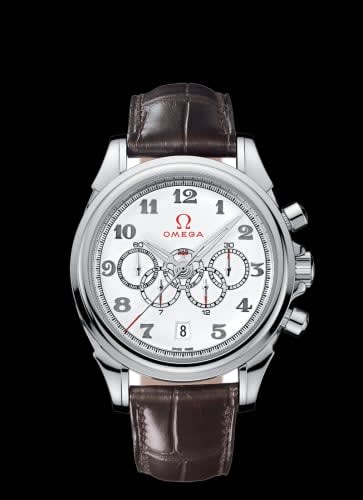 Omega De Ville Co-Axial 41 Chronograph Stainless Steel / White / Olympic Timeless