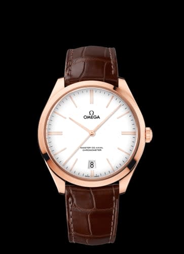 Omega De Ville Trésor Master Co-Axial Sedna Gold / White Enamel