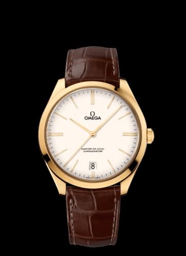 Omega De Ville Trésor Master Co-Axial Yellow Gold / Ivory Enamel