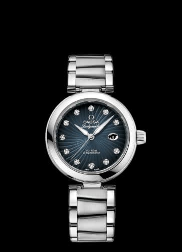 Omega LadyMatic Co-Axial 34 Stainless Steel / Grey / Bracelet