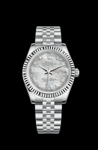 Rolex Datejust 31 Stainless Steel Fluted / Jubilee / MOP Roman