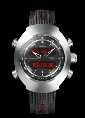 Omega Spacemaster Z-33 Titanium / Black / Rubber