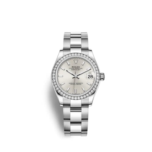 Rolex Datejust 31 Stainless Steel Diamond / Oyster / Silver