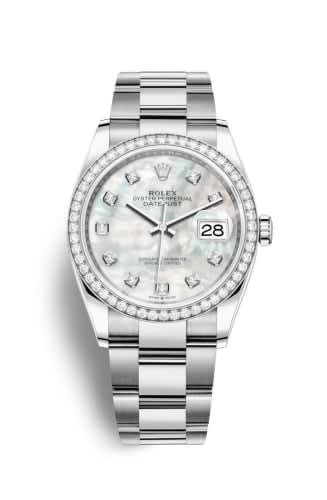 Rolex Datejust 36 Stainless Steel / Diamond / MOP-Diamond / Oyster