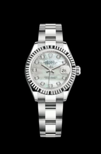 Rolex Lady-Datejust 28 Stainless Steel Fluted / MOP / Oyster
