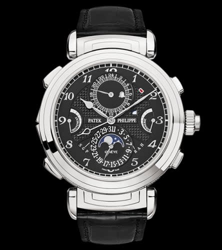 Patek Philippe Grandmaster Chime 6300 White Gold / Black