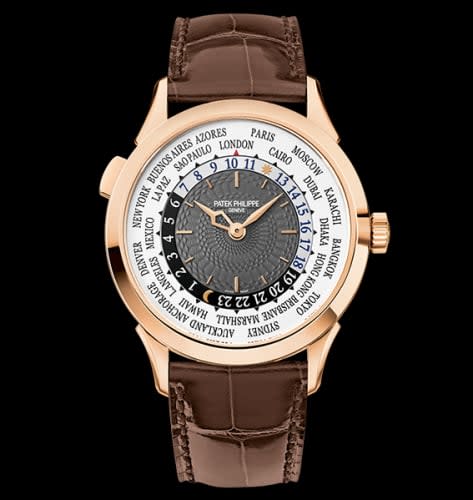 Patek Philippe World Time 5230R Rose Gold / Grey / Hong Kong