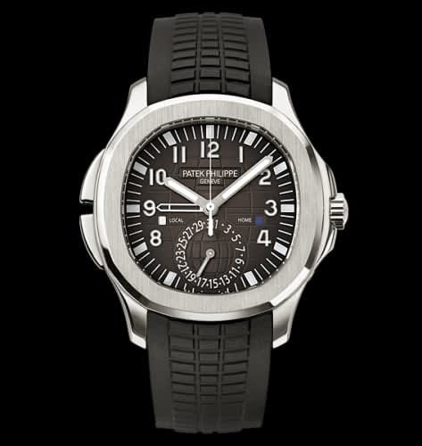 Patek Philippe Aquanaut Travel Time 5164 Stainless Steel / Black