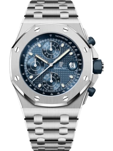 Audemars Piguet Royal Oak Offshore Stainless Steel / Blue / Bracelet
