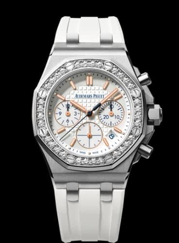 Audemars Piguet Royal Oak OffShore 26144 Lady Chronograph Stainless Steel / Silver / Diamond / Summer Edition 2017