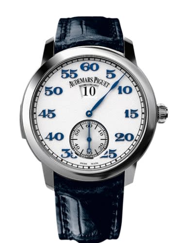 Audemars Piguet Jules Audemars Minute Repeater Jumping Hours Platinum / White